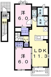 サンライズ七番館の物件間取画像